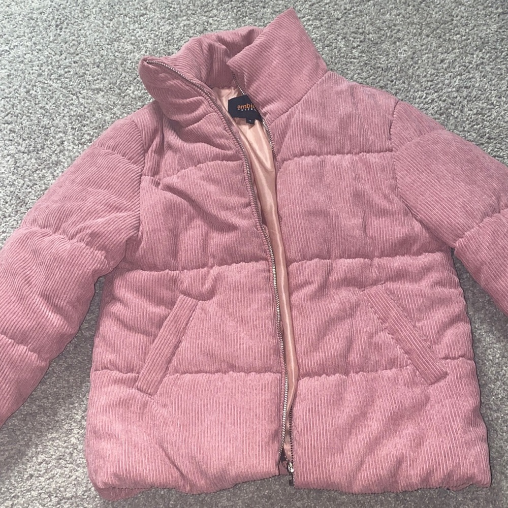 Pink corduroy jacket